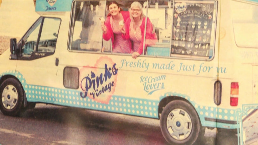 Pinks Ice Cream
